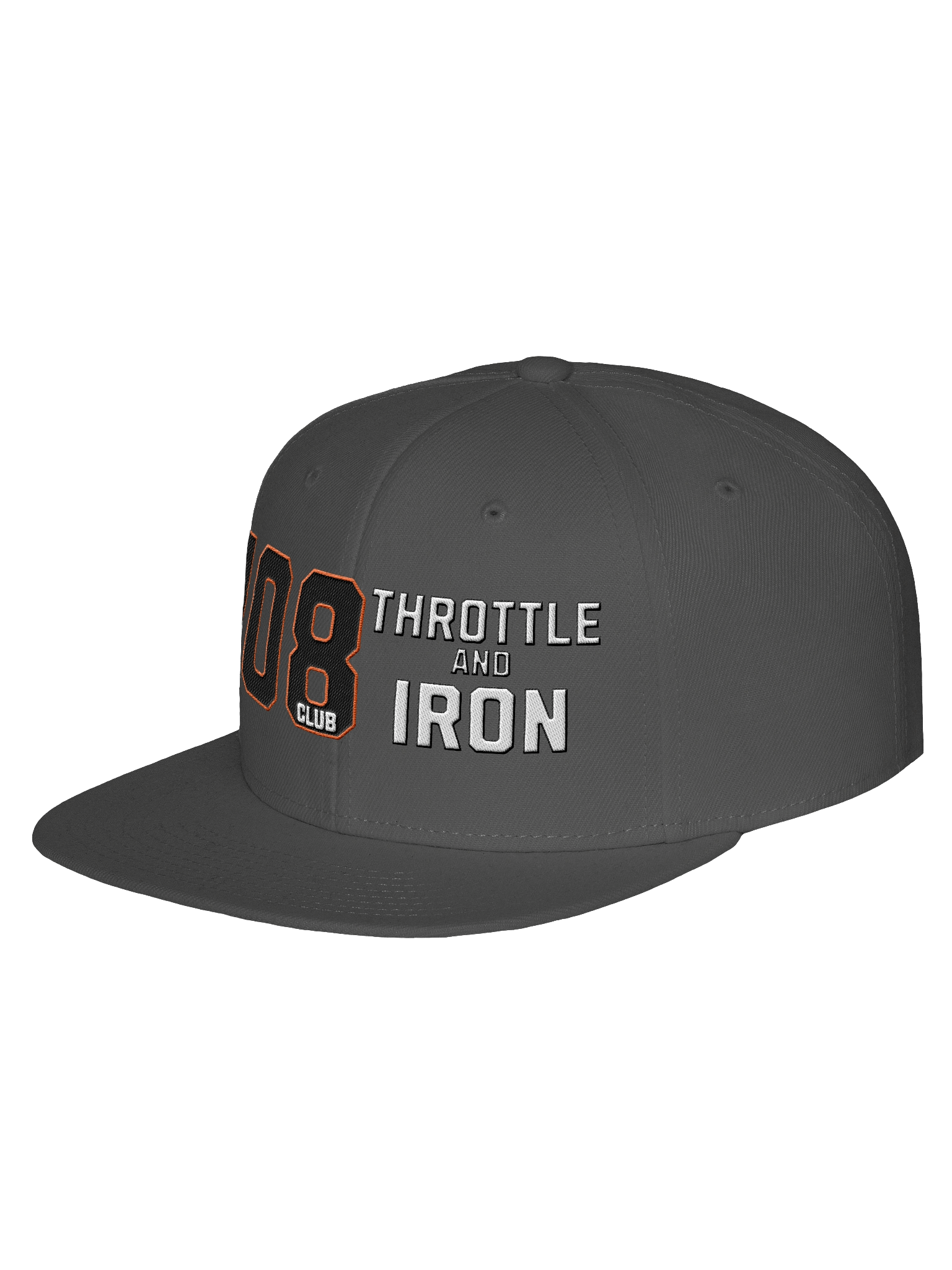108 Club Throttle & Iron Snapback Hat — OG PowerPlus Edition product image (6)