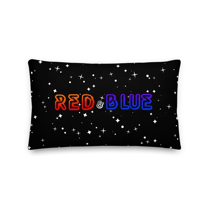 Red & Blue™ Starry Night All-Over Print Pillow product image (2)