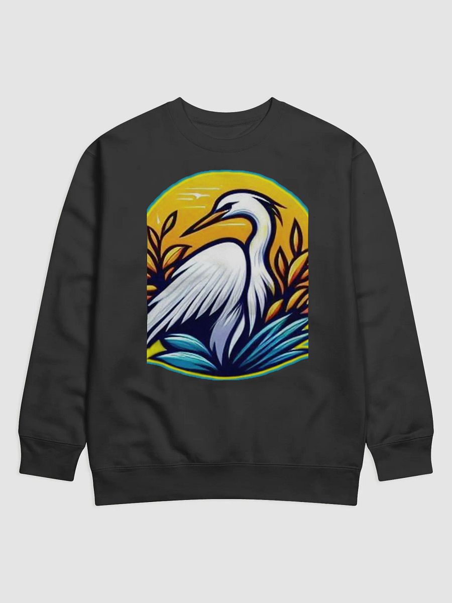 Egret Elegance Premium Sweatshirt product image (1)