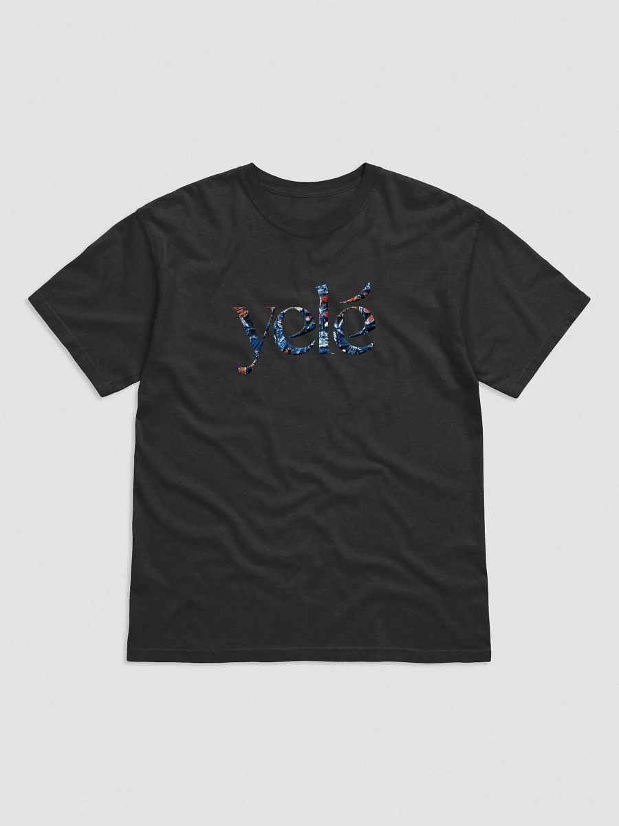 Yelé Festivity Print Embroidered Logo Ethereal VOID Unisex Tee product image (1)