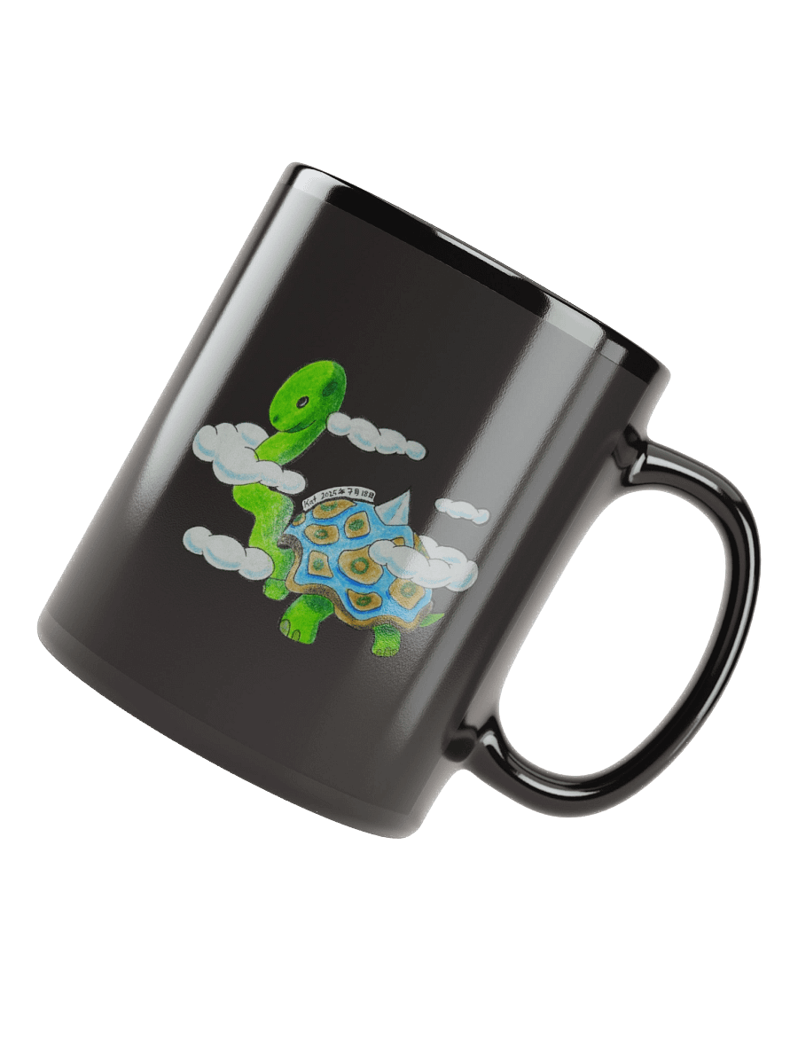 SnakeNeck Tortoise Glossy Mug product image (7)
