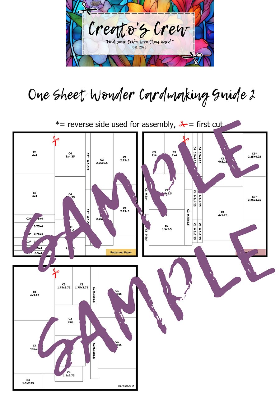 One Sheet Wonder Guide 2 product image (3)