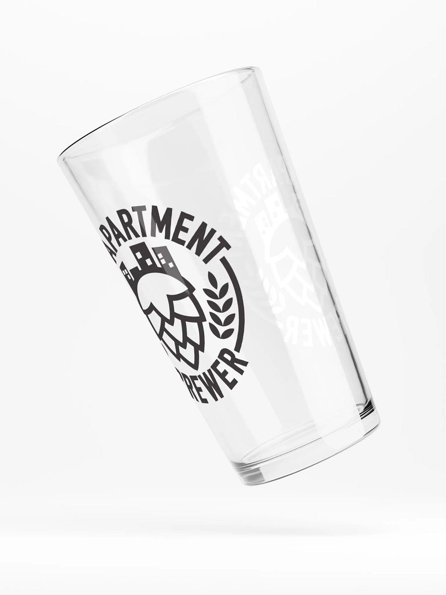 Main Logo Pint Glass (Black) product image (4)