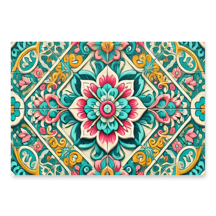 Peranakan-Inspired Wrapping Paper Sheets – Premium Quality Singapore Art product image (2)