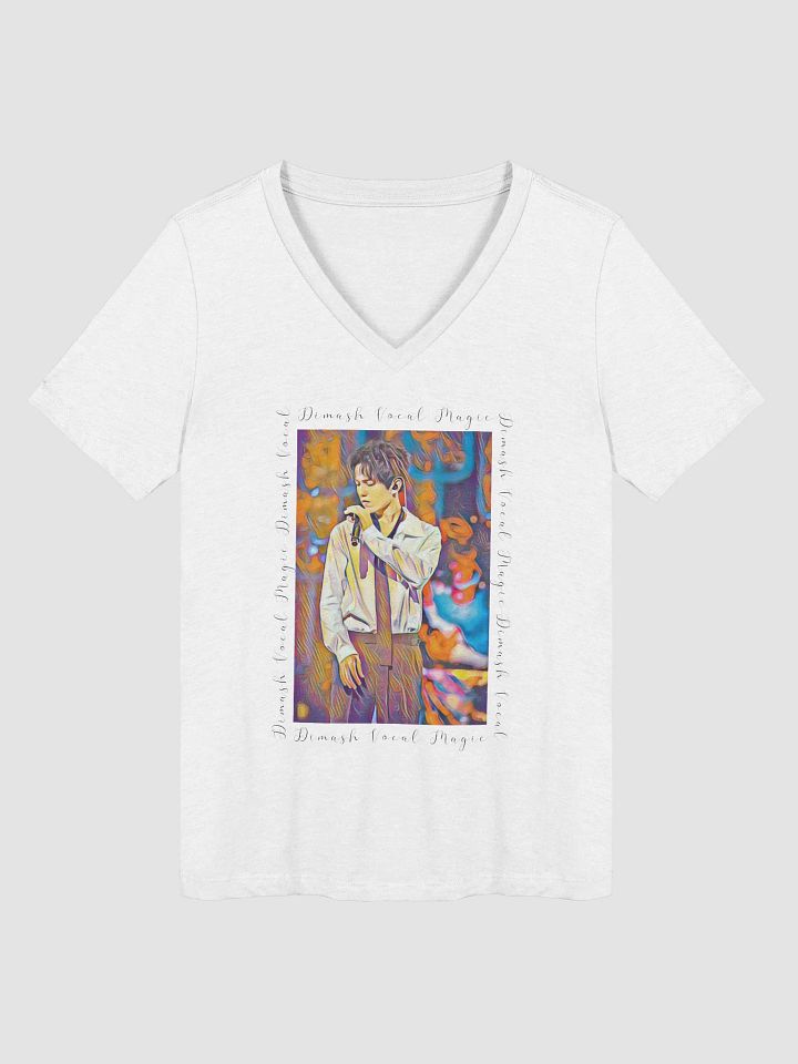 Singer From Kazakhstan Bella Canvas Unisex V-Neck product image (1)