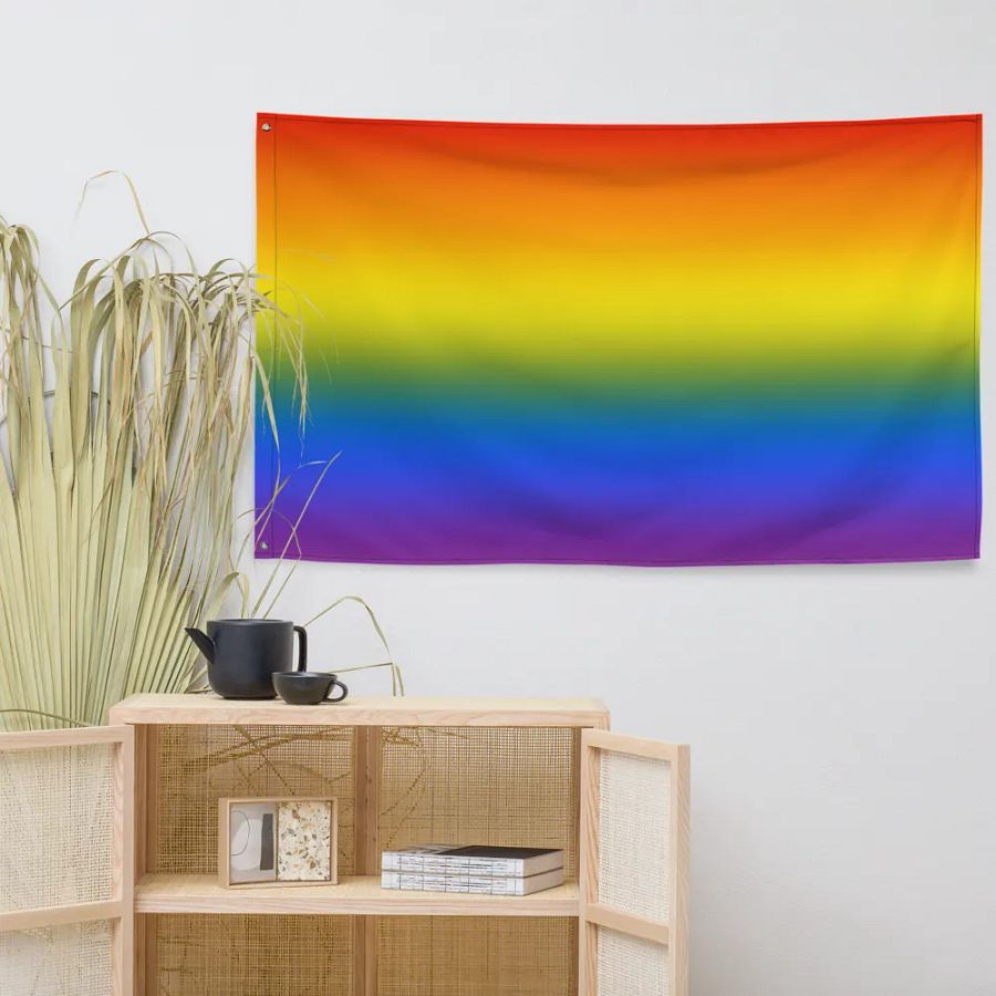 Subtle Rainbow Pride Flag product image (7)