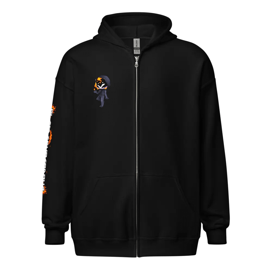 Chilling Chibi Gildan Zip-Up Hoodie product image (1)