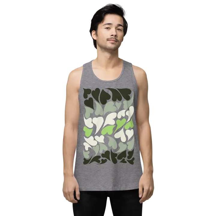 Nestled PRIDE Agender Tank Top product image (4)