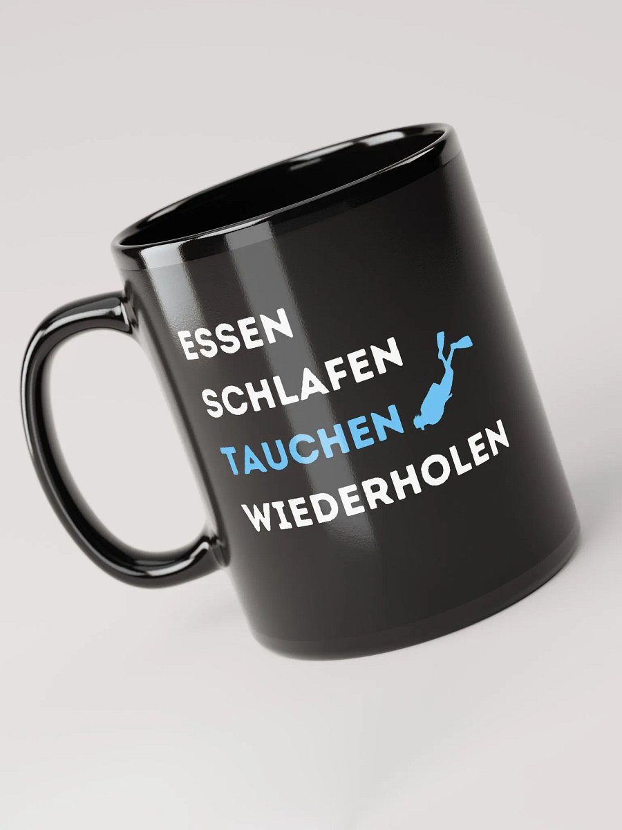 Essen Schlafen Tauchen Mug product image (1)