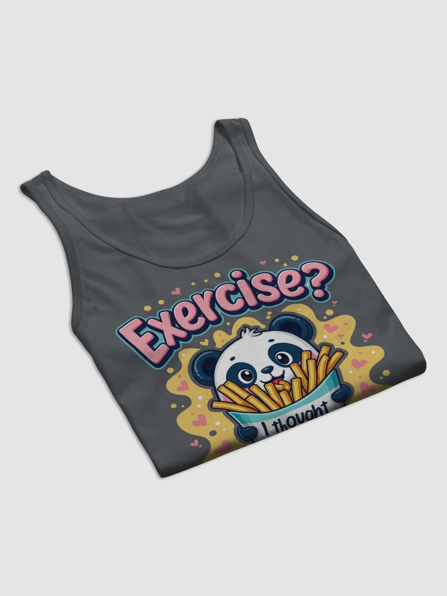 Extra Fries Panda Tank Top product image (67)