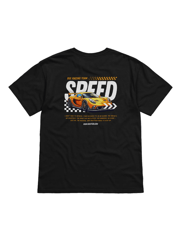 BUL RACING TEAM - SPEED | Dyed Heavyweight T-Shirt product image (2)