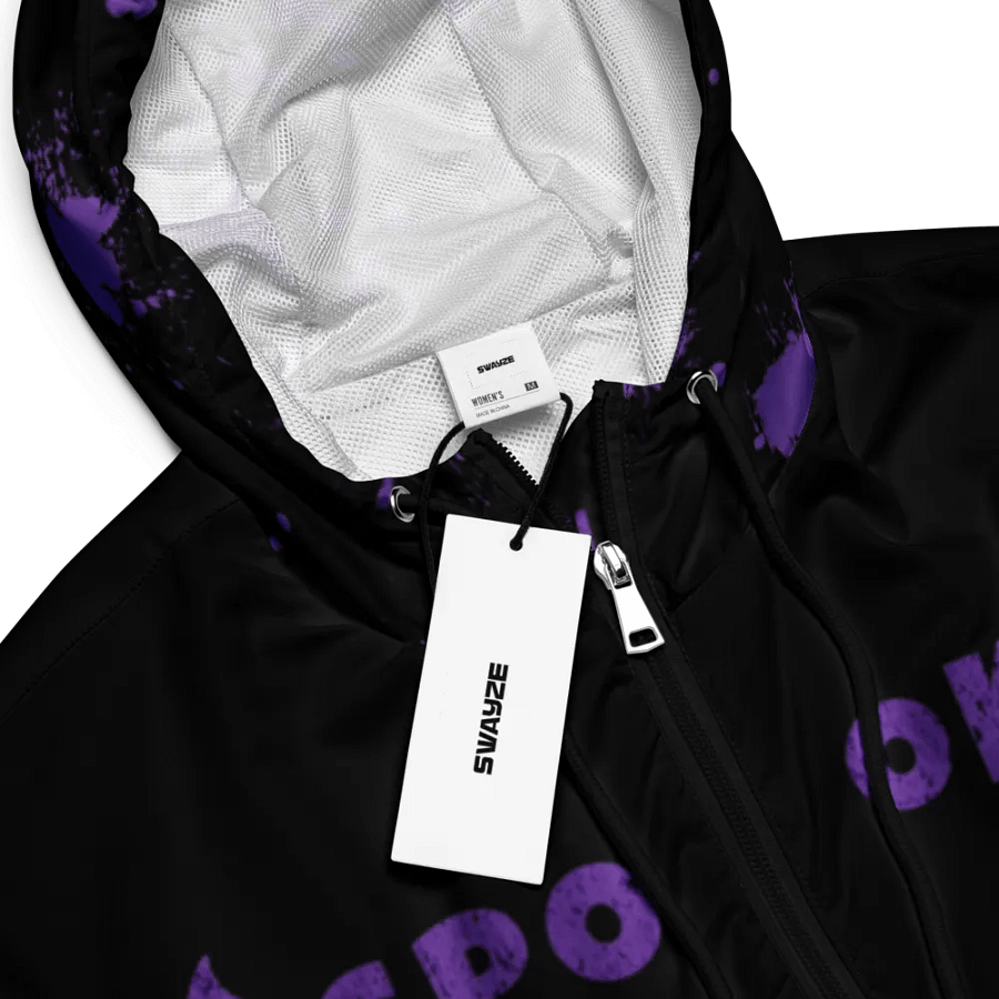 Bloody Midnight Spook Crop Hoodie Windbreaker product image (6)
