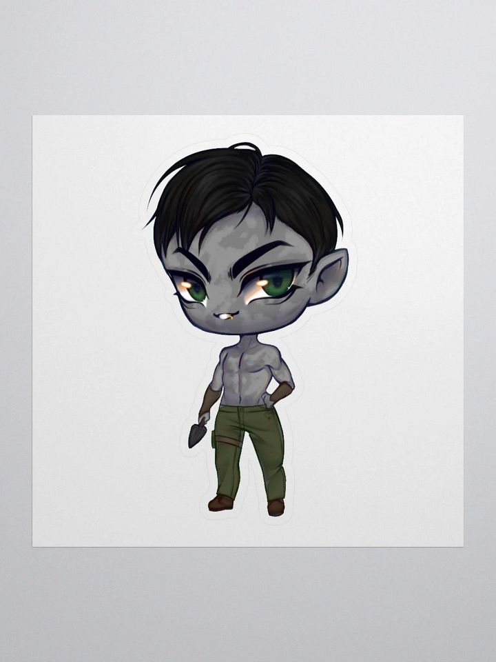 Troy chibi sticker product image (1)