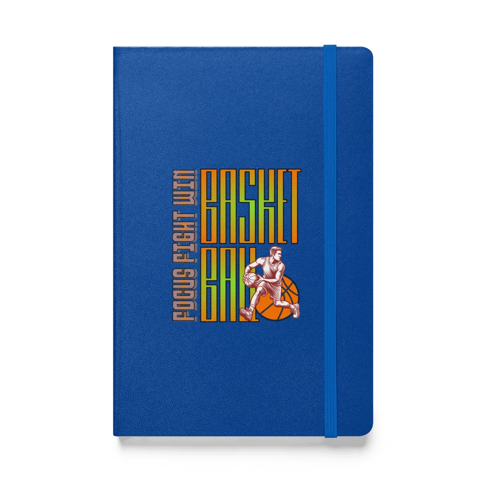 Focus Fight Win Basketball Hardcover Notebook product image (1)