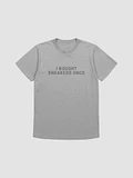 Sneaker Problem Grey T-Shirt product image (1)
