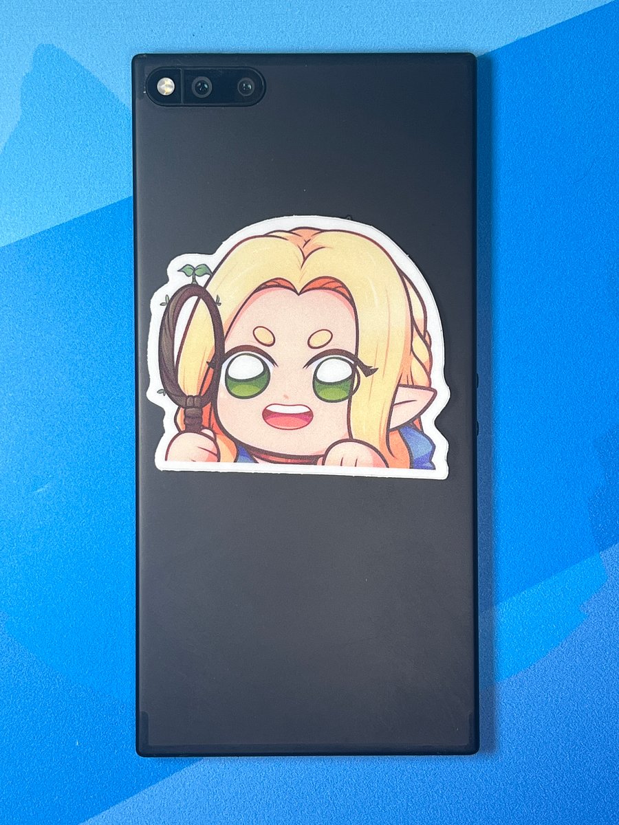 WoWoKo x Potato Fighters - Marcielle - Baby Peeker Sticker product image (2)