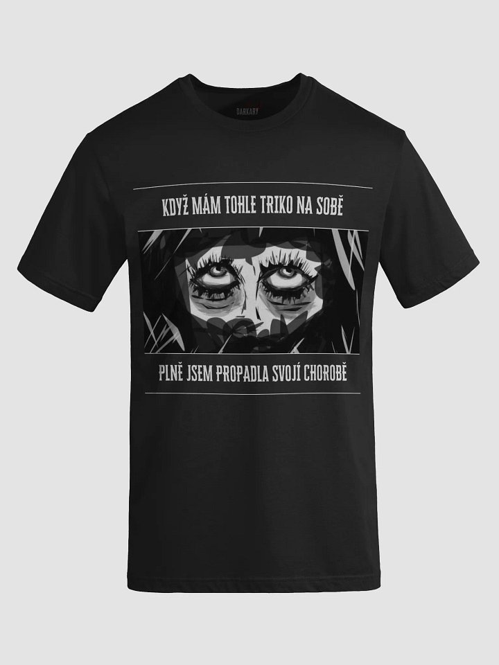 Propad (ženský rod) Black T-shirt product image (2)