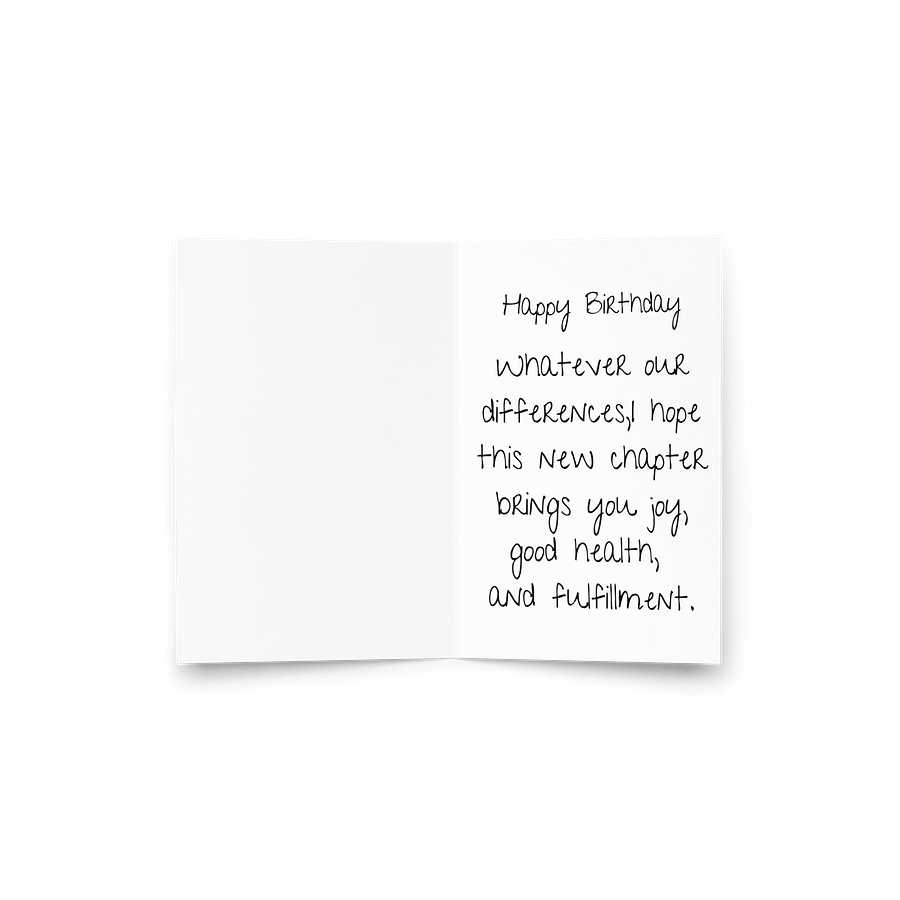 Birthday card - General tone product image (3)