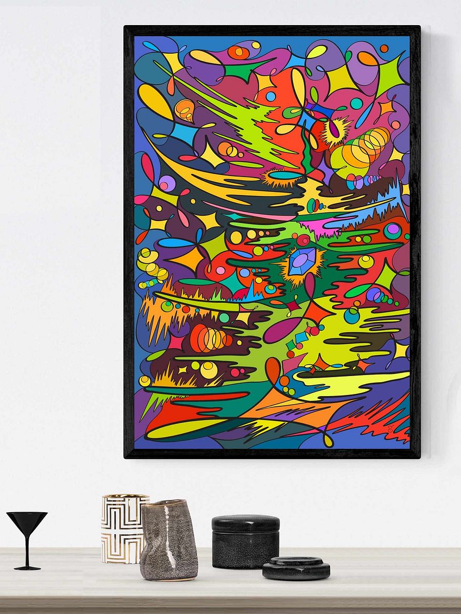 Energized Chaos Matte Poster - New Year Tree product image (8)