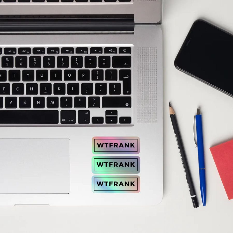 WTFRANK Galactic Holographic Sticker Set product image (10)