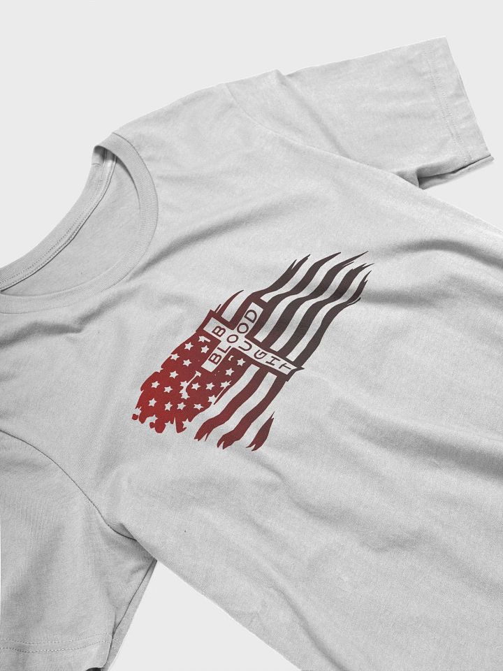 Blood Bought Flag Unisex Tee product image (2)