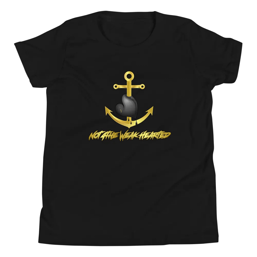 N4TWH Black Heart Kids Tee product image (33)