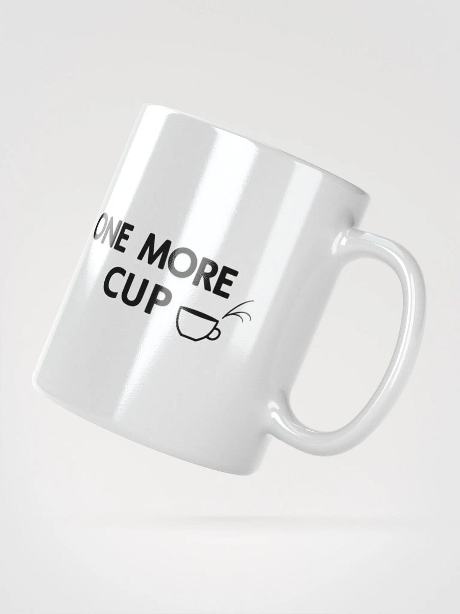 Steamy Sips White Glossy Mug product image (2)