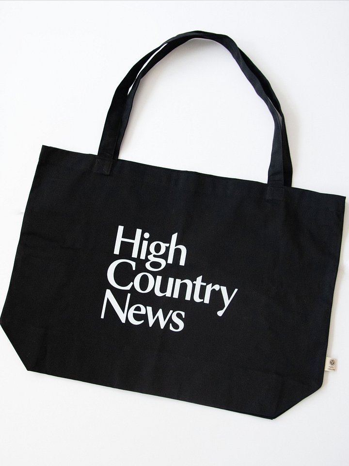 High Country News cotton tote product image (1)