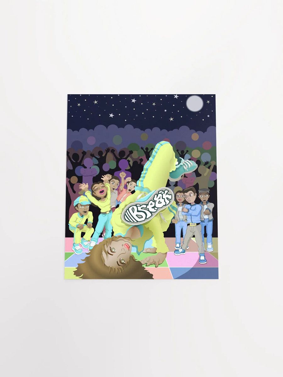 B-Girl's Spotlight at Night Poster product image (4)