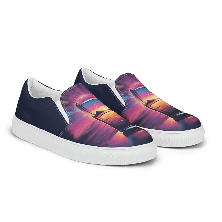 Beer Sunset Slip on Shoes product image (5)