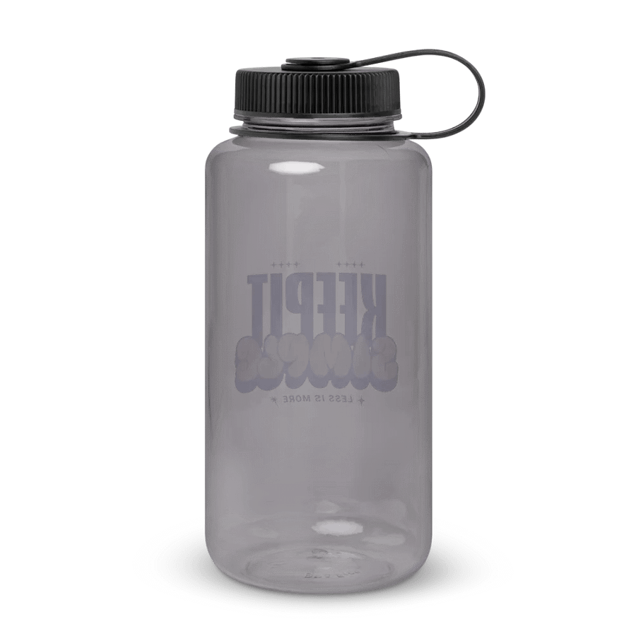 Wide Mouth Plastic Water Bottle product image (2)