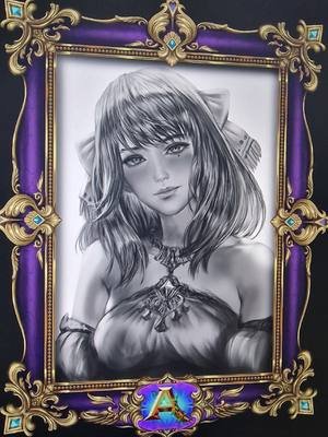 Sketch commission 💕🌸 . #vgen #ffxiv #ffxivart #finalfantasy #ffxivonline #ffart #wacom #artcommission #portrait #christianartist #humanartist #fantasyart #fantasyromance 