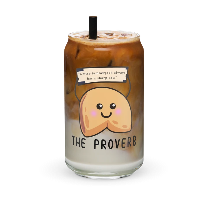 The Proverb - Can Shaped Glass product image (1)