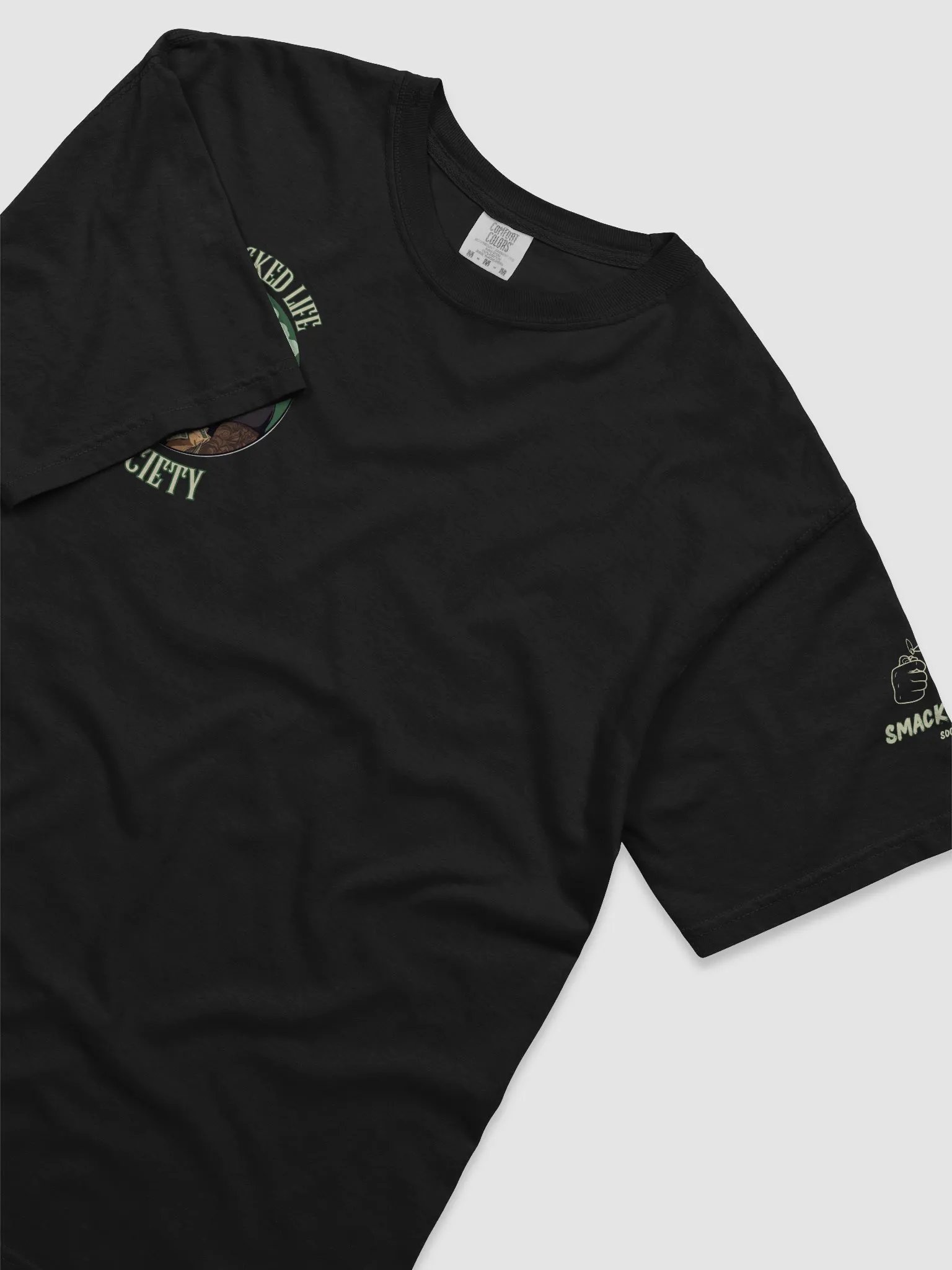 Smacked and Loving It Stoner T-Shirt - Funny Weed Shirt, Cannabis Lover Gift, 420 Apparel, Smoked Out Streetwear product image (18)