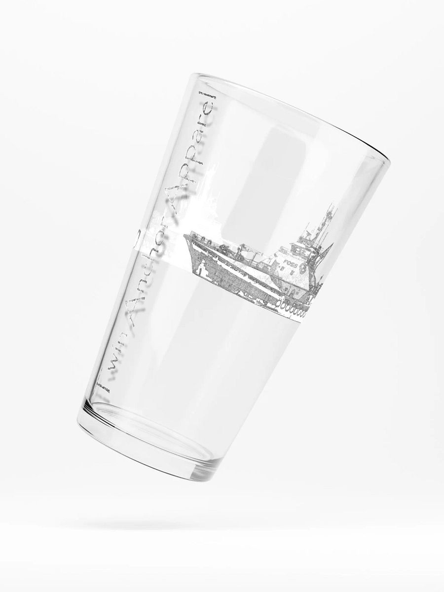 Foss Tugboat Sketch 16oz Pint Glass product image (5)