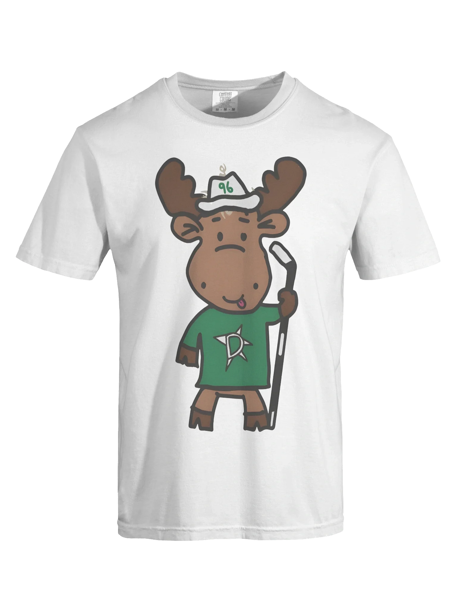 Dallas Stars Doodle Moose T-Shirt product image (3)