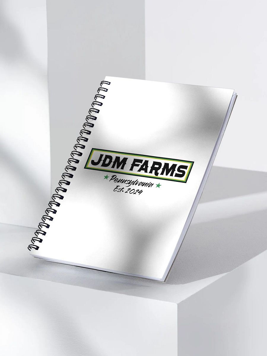 Starry Border Spiral Notebook product image (3)