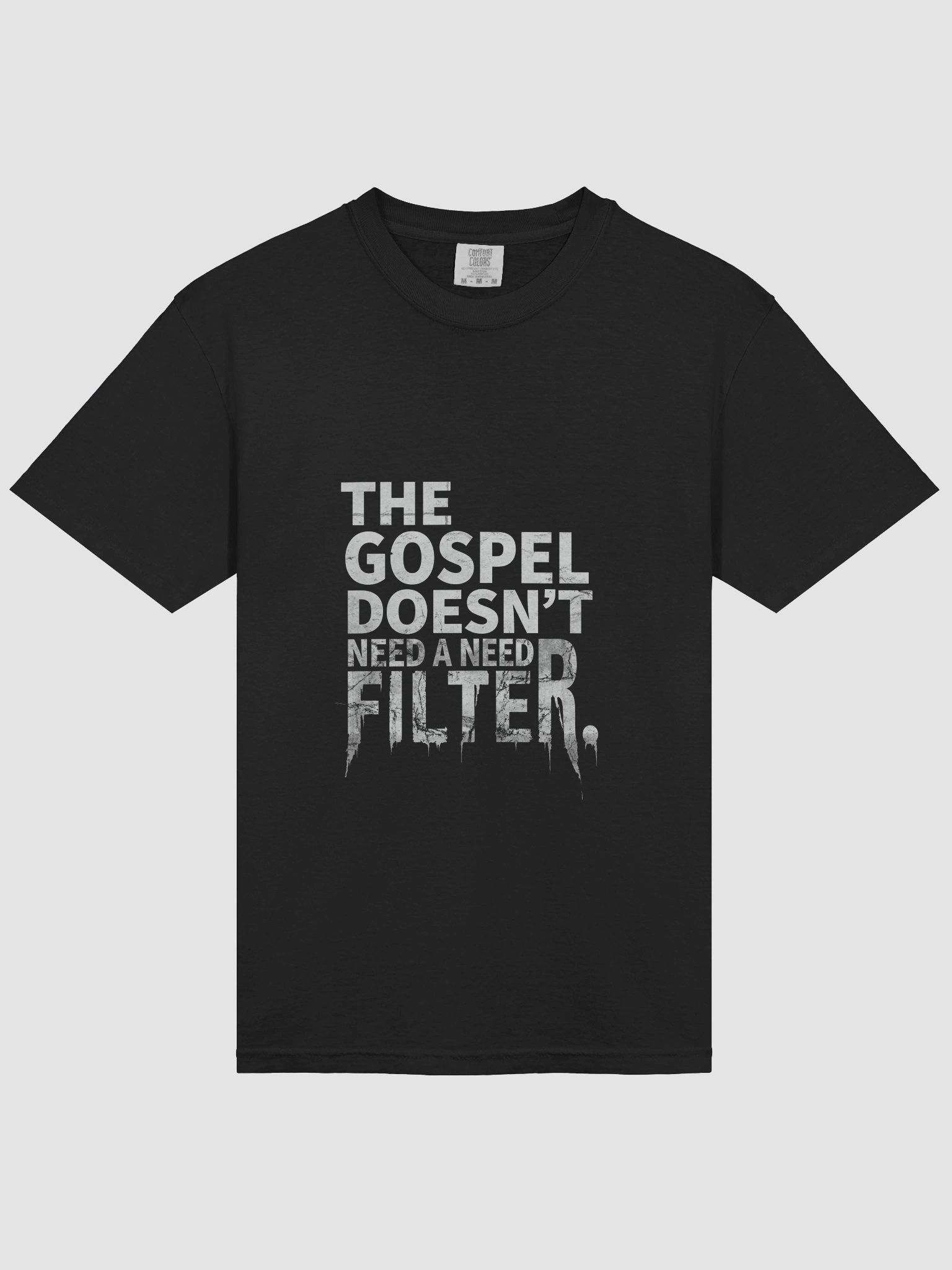 No Filter Gospel Tee – Raw Truth. No Edits. product image (29)