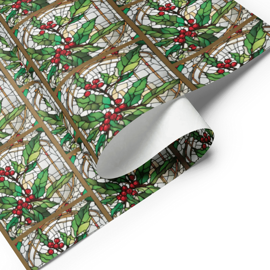Mezmerizing Mistletoe Wrapping Paper Set product image (7)