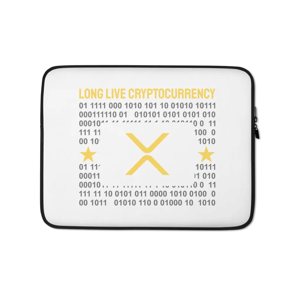 Cryptocurrency Revolution Laptop Sleeve product image (1)