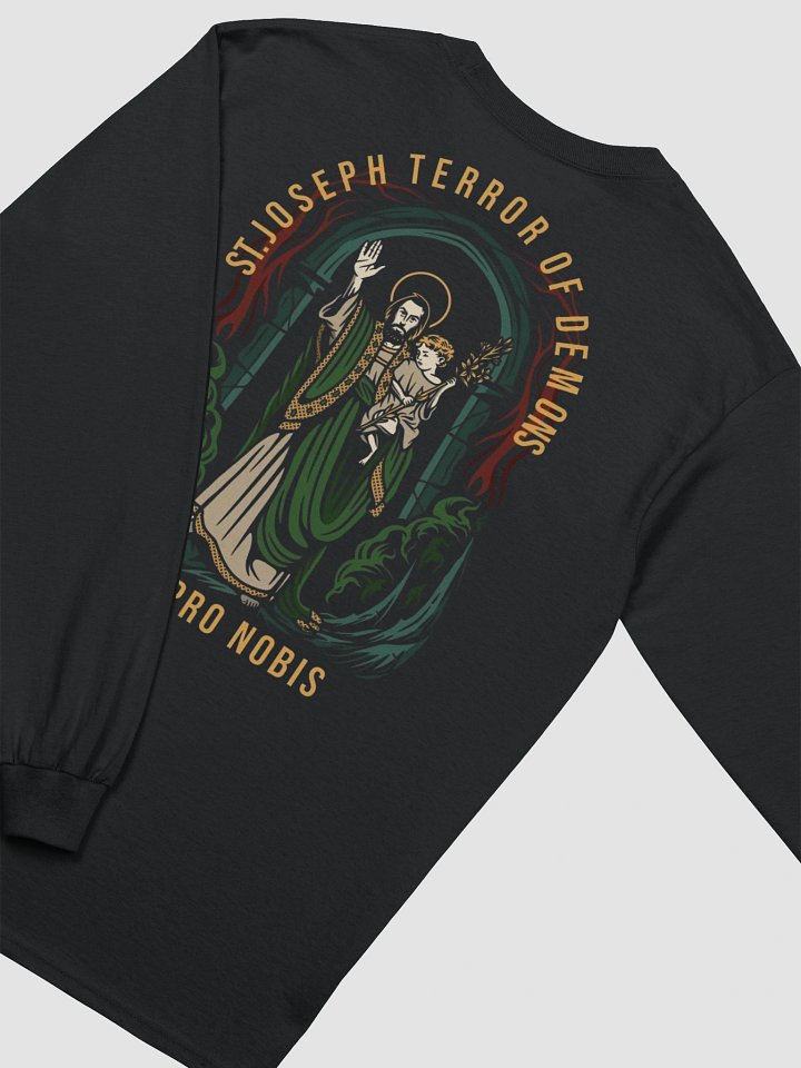 St.Joseph Terror of Demons Long Sleeve T-Shirt product image (1)