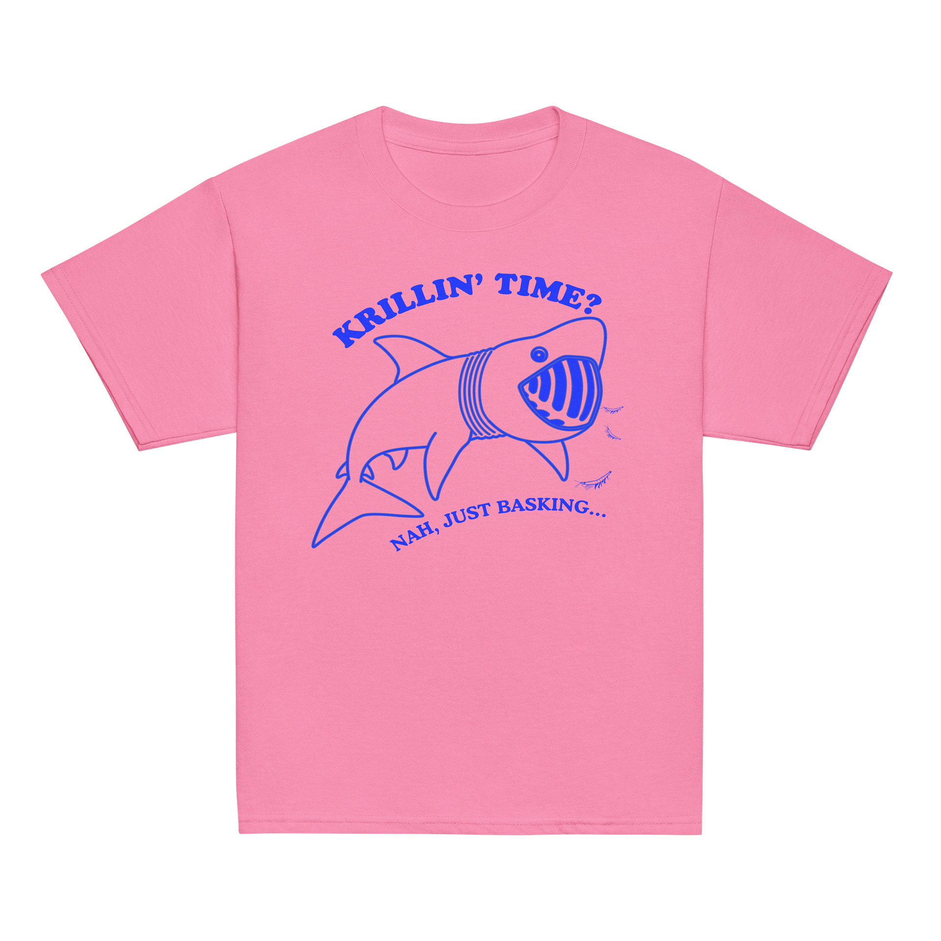 Basking Shark - Krillin' Time? Funny Shark Shirt product image (15)