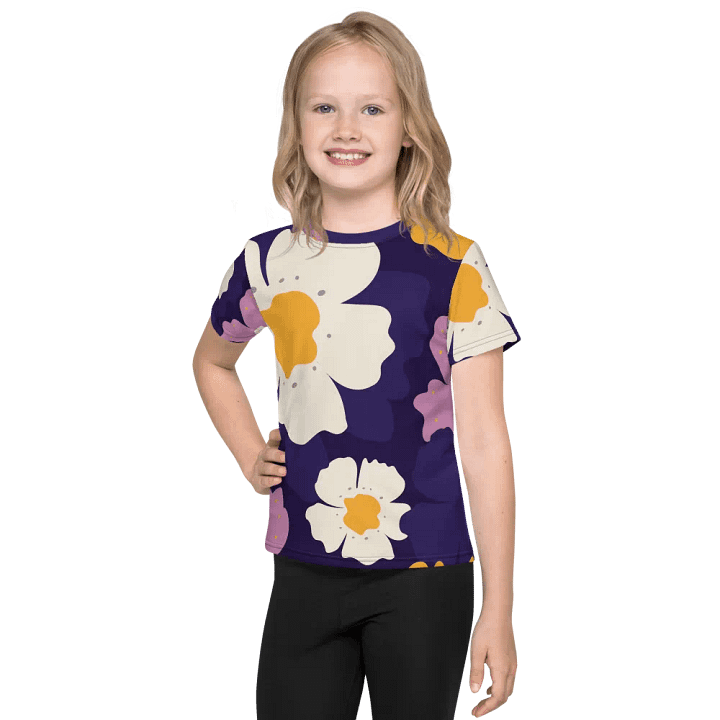 All-Over Print Kids Crew Neck T-Shirt product image (1)