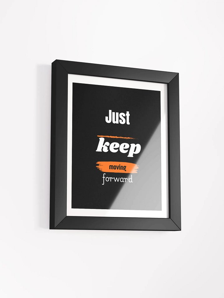 Brushstroke Encouragement Framed Poster product image (7)