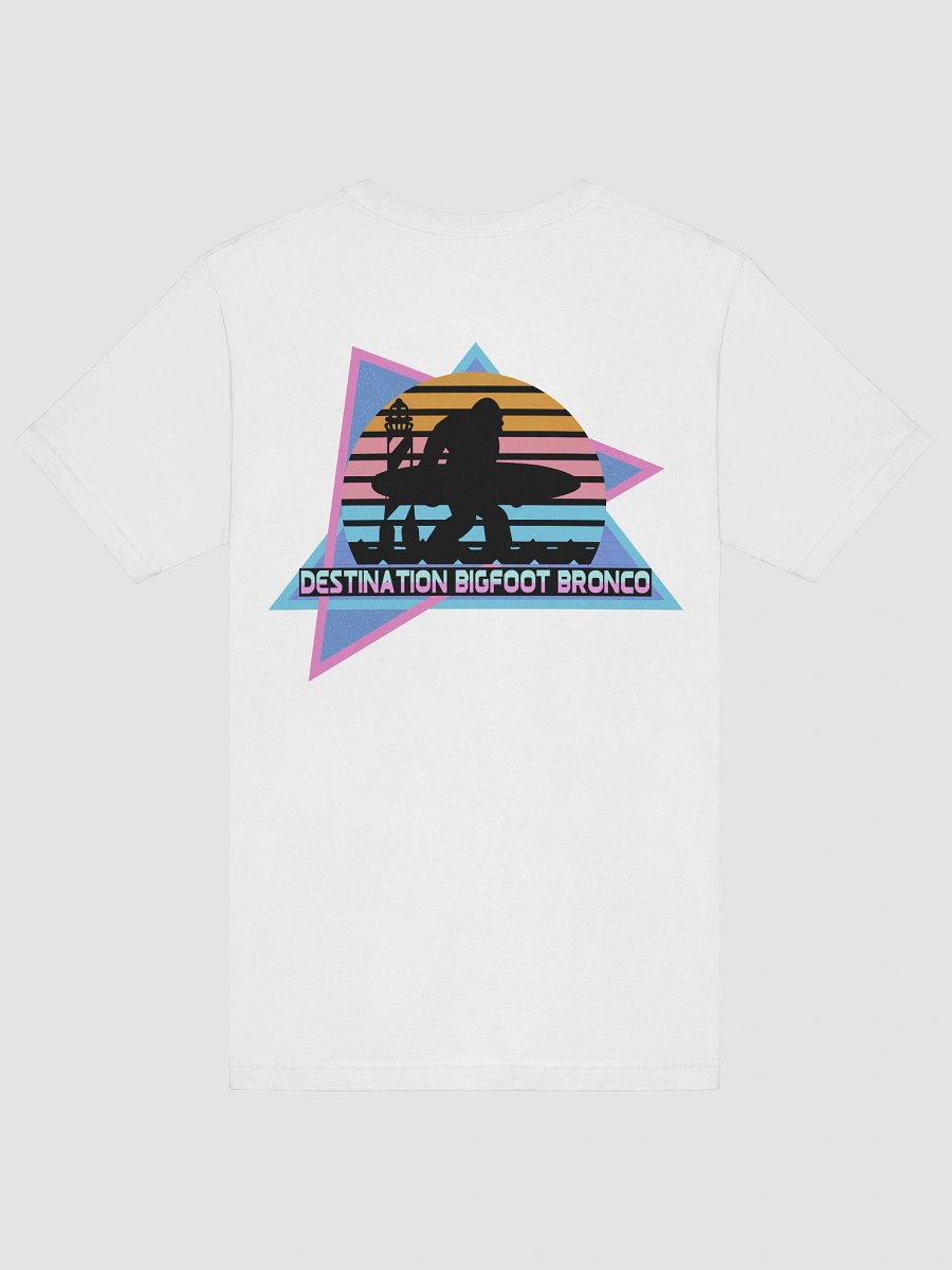 Destination Bigfoot Bronco Retro-Inspired T-Shirt (White) product image (6)