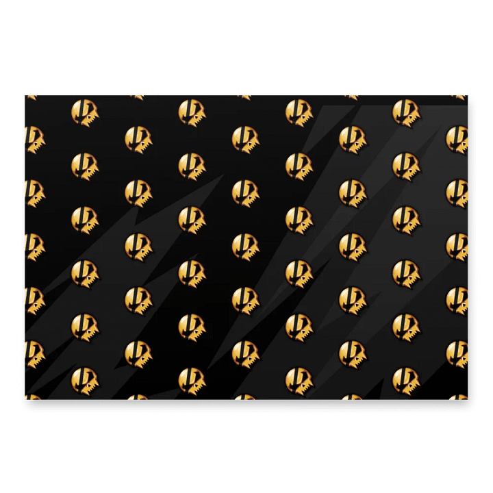 Skull Man Wrapping Paper product image (1)