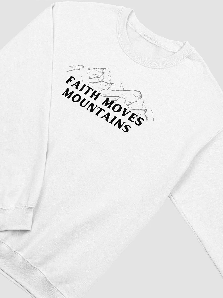 Faith Moves Mountains Sweatshirt product image (3)