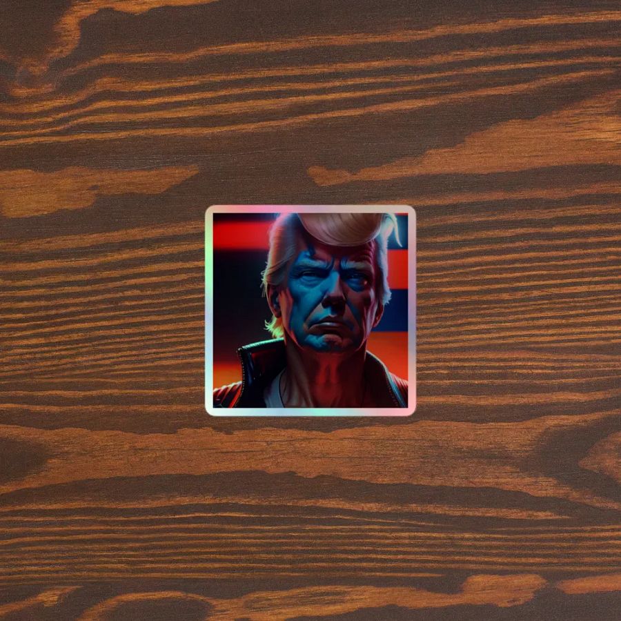 Westside Trump Holographic Sticker product image (5)