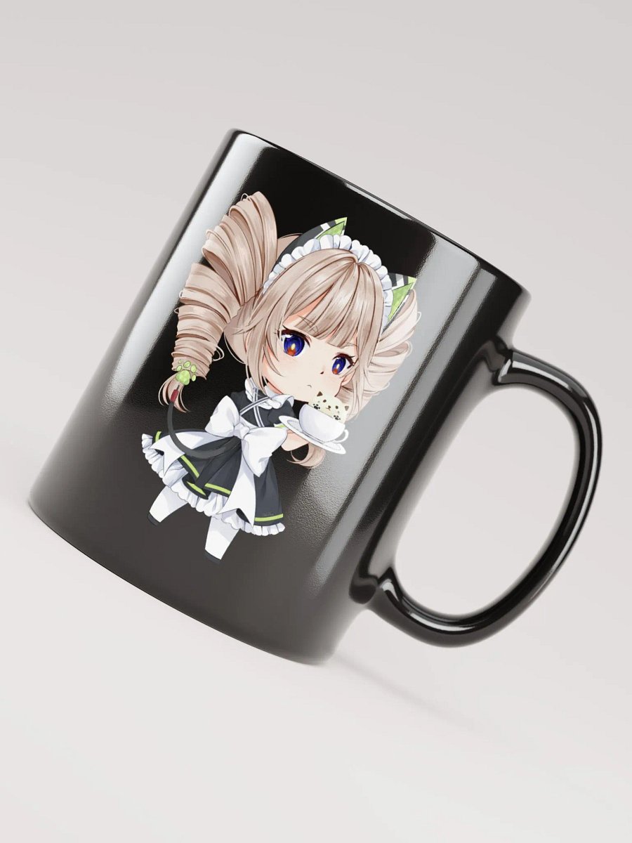 Black Glossy Mug - Shiro Maid (Tower of Fantasy) product image (3)