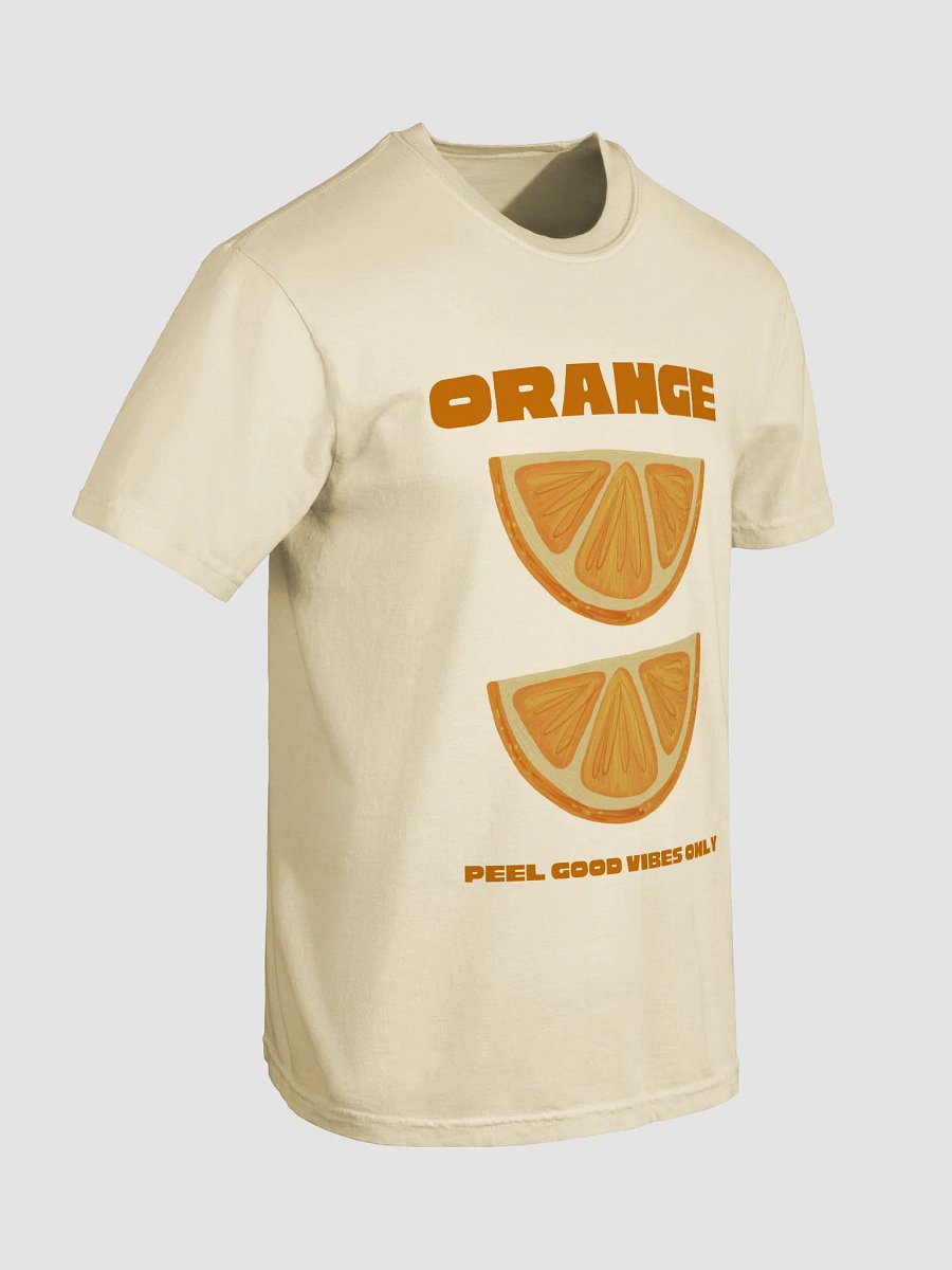 Peel Good Vibes Only – Orange Slice Aesthetic Shirt product image (95)